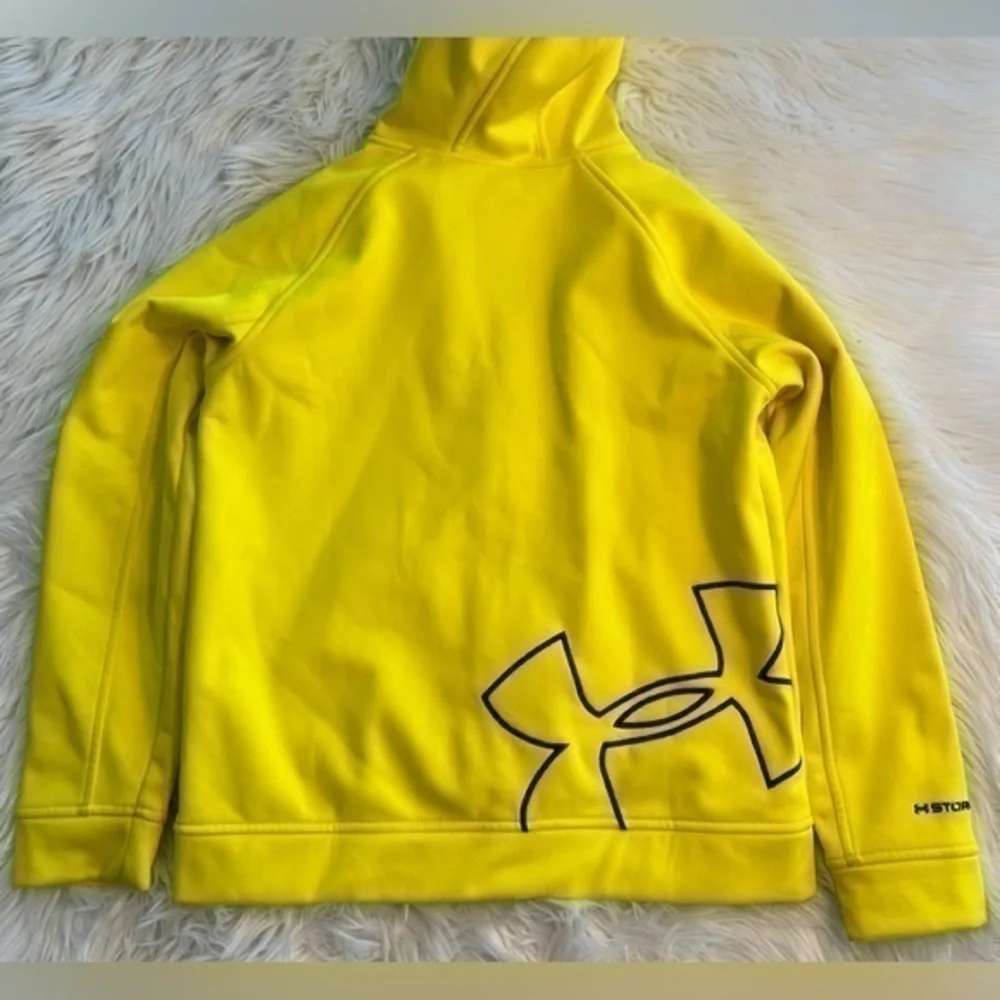 Under Armour UA ColdGear‎ Infrared Softshell Zip Jacket Yellow Boys Youth YXL